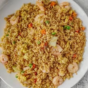 Shrimp Fried Rice / 虾仁炒饭.