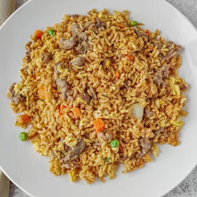 Beef Fried Rice / 牛肉炒饭.