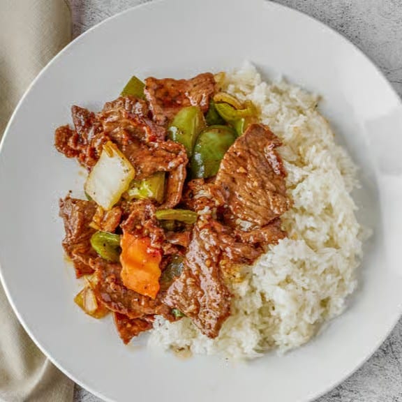 Black Pepper Beef / 黑椒牛.