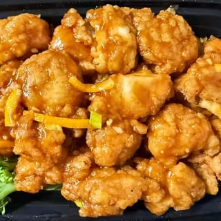 Orange Chicken Combo Platter / 橙皮鸡套餐
